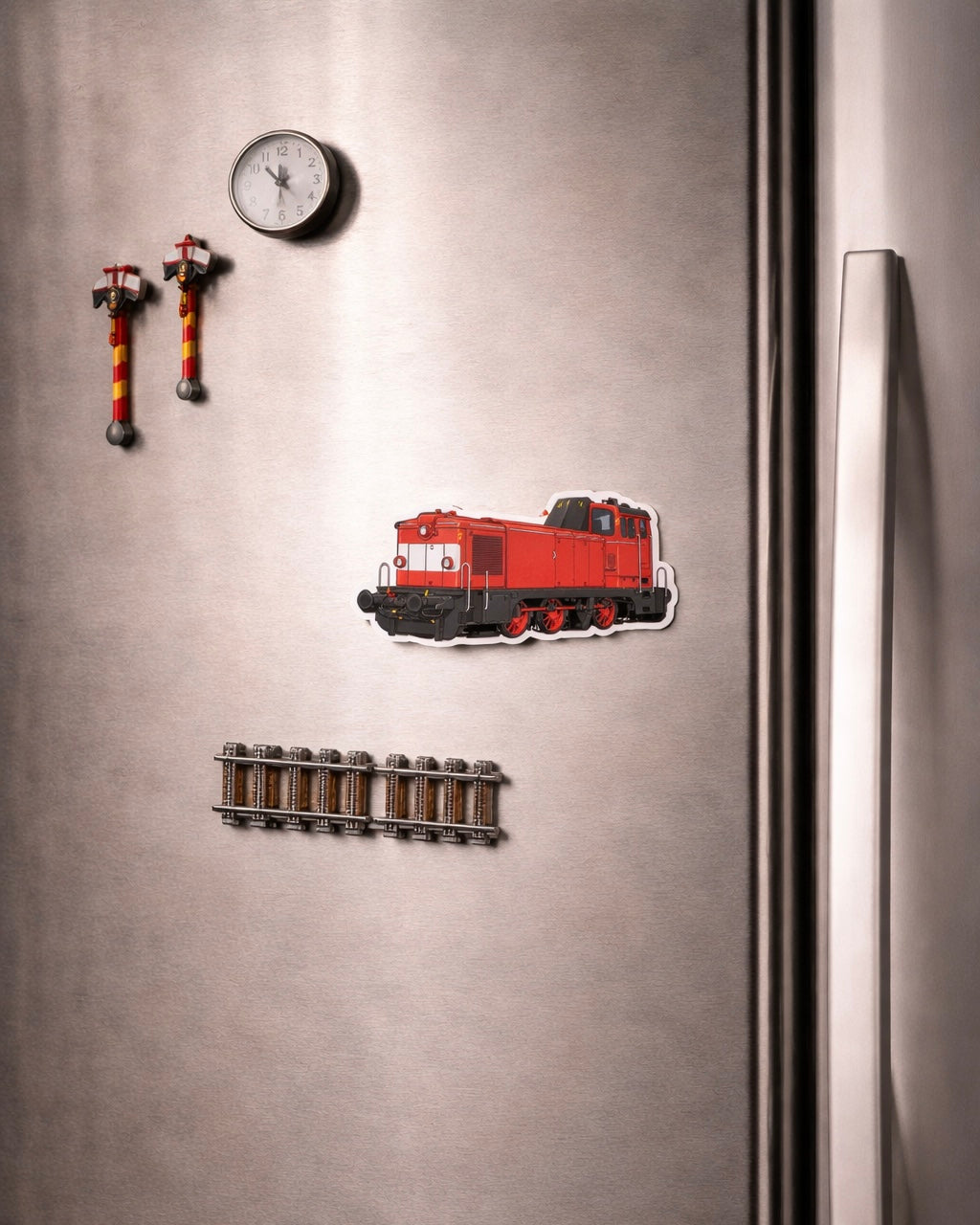 “Verschubdiesel” Acryl Magnet