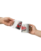 "Kraftpaket" Aquarell Tasse