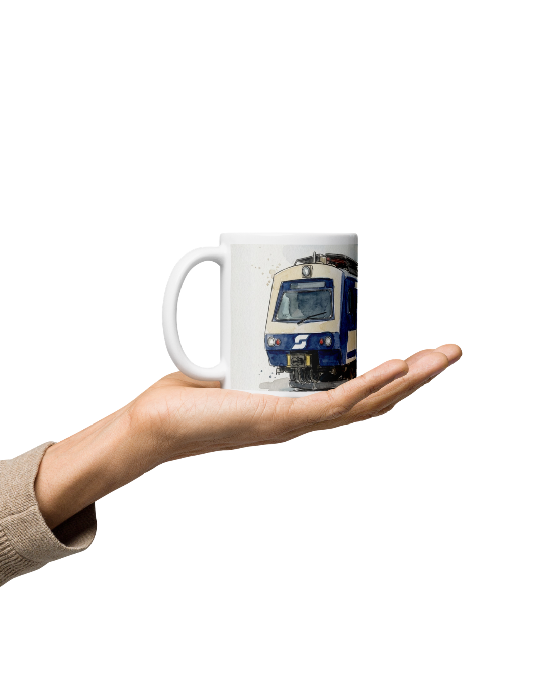 "Wiener Klassiker" Aquarell Tasse