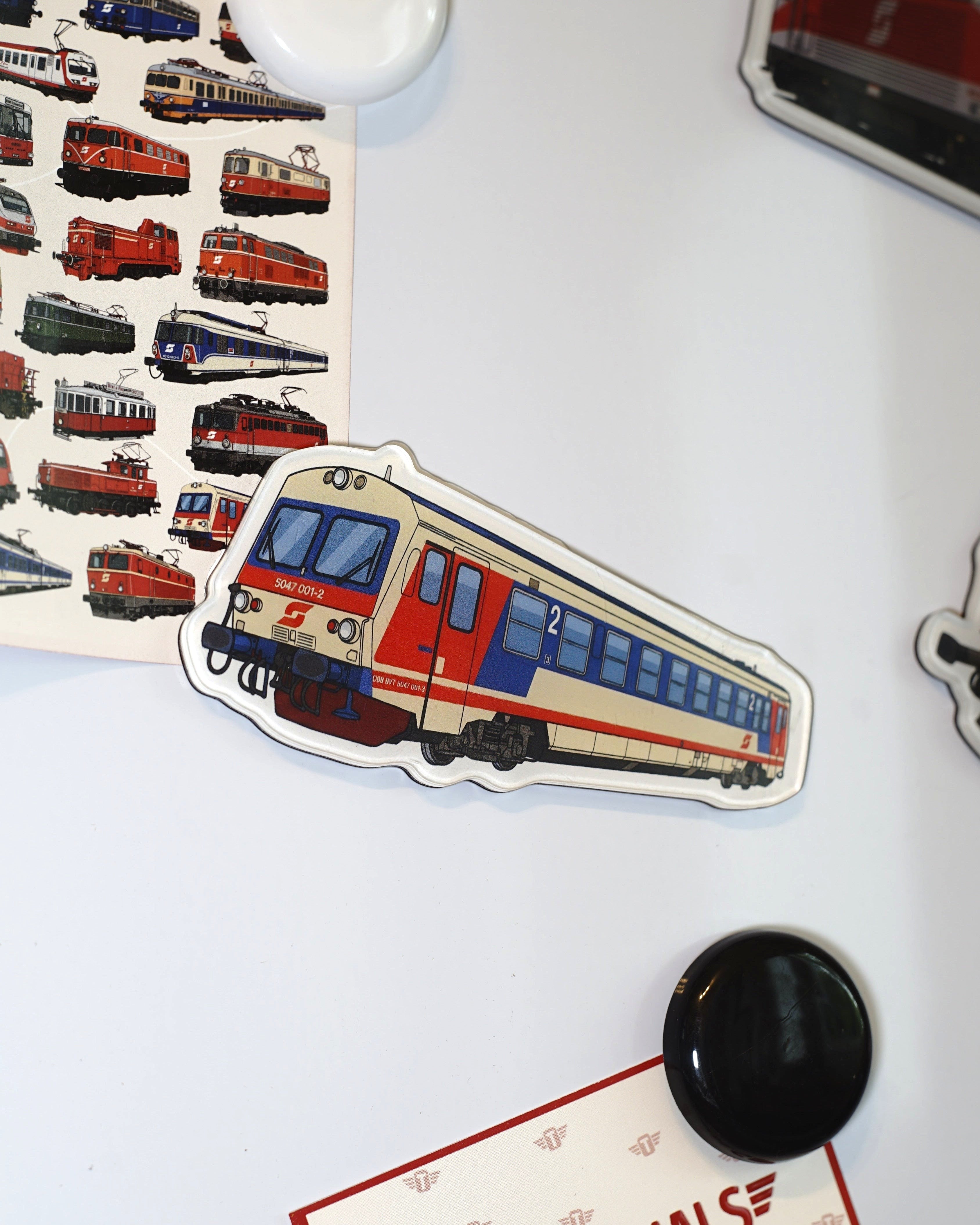 “Nebenbahnretter” Acryl Magnet