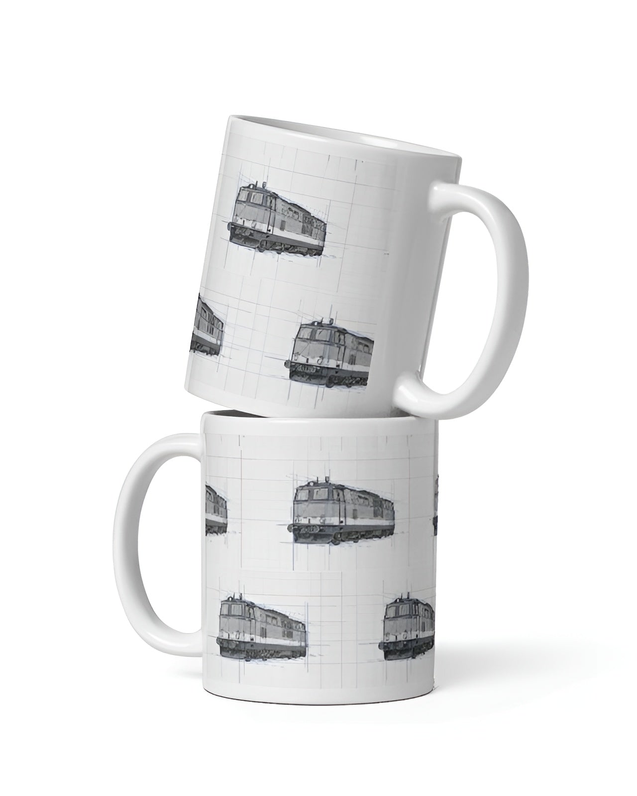 “Dieselbock” Line-Art Tasse