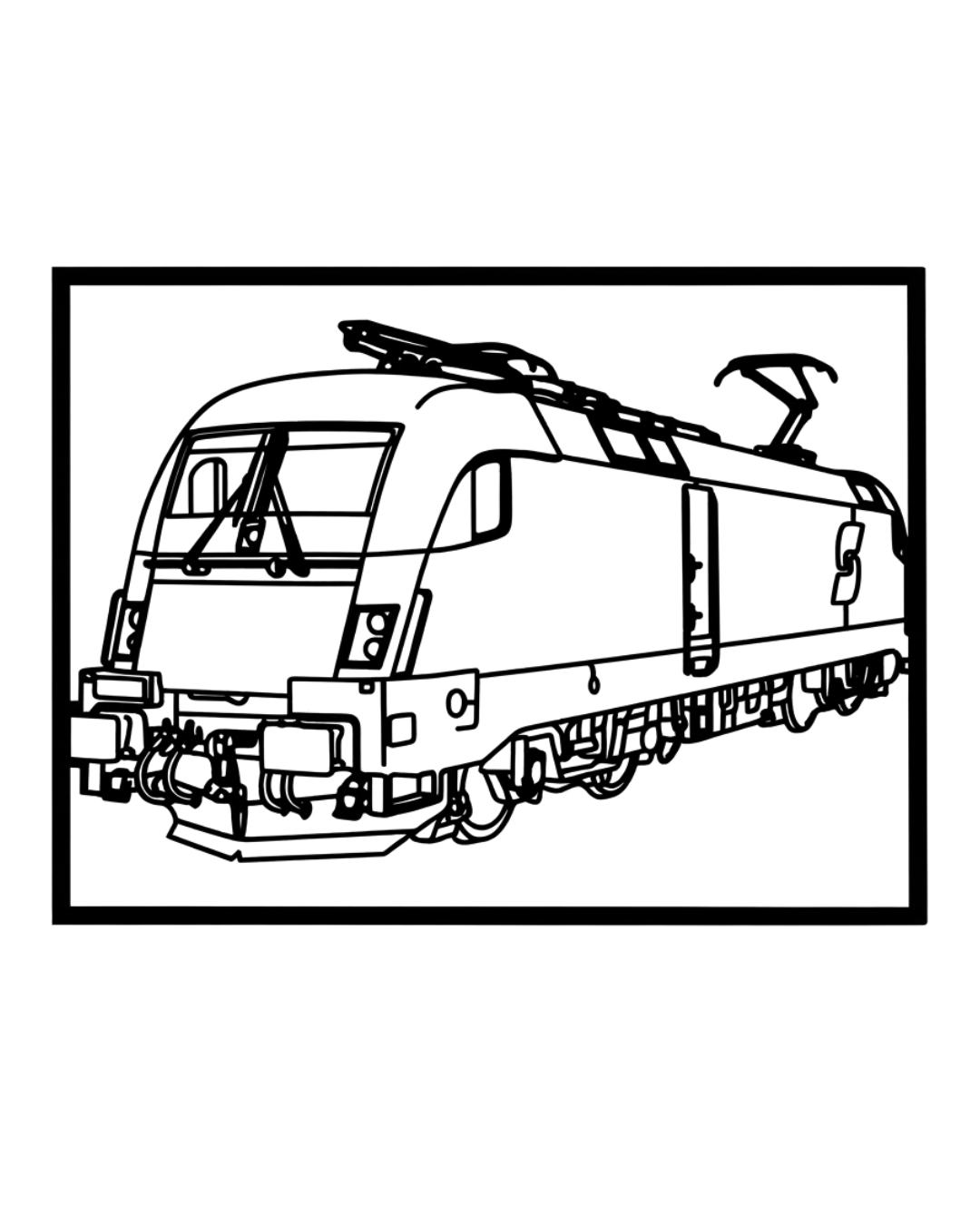 „Kraftpaket“ Metall-Wandbild (40 cm)