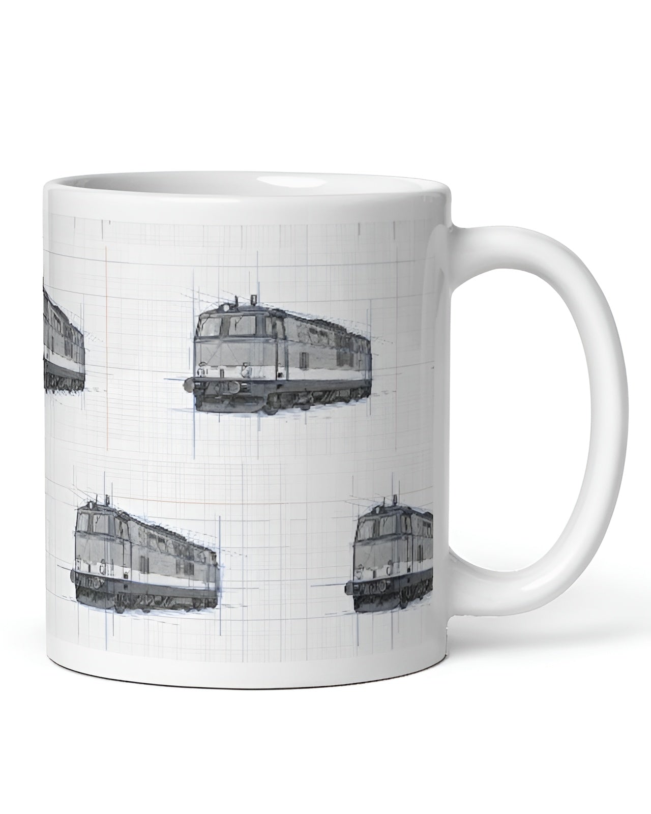 “Dieselbock” Line-Art Tasse