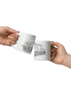 “Krokodil” Line-Art Tasse