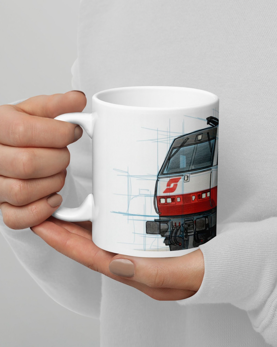 “Vierzehner” Line-Art Tasse