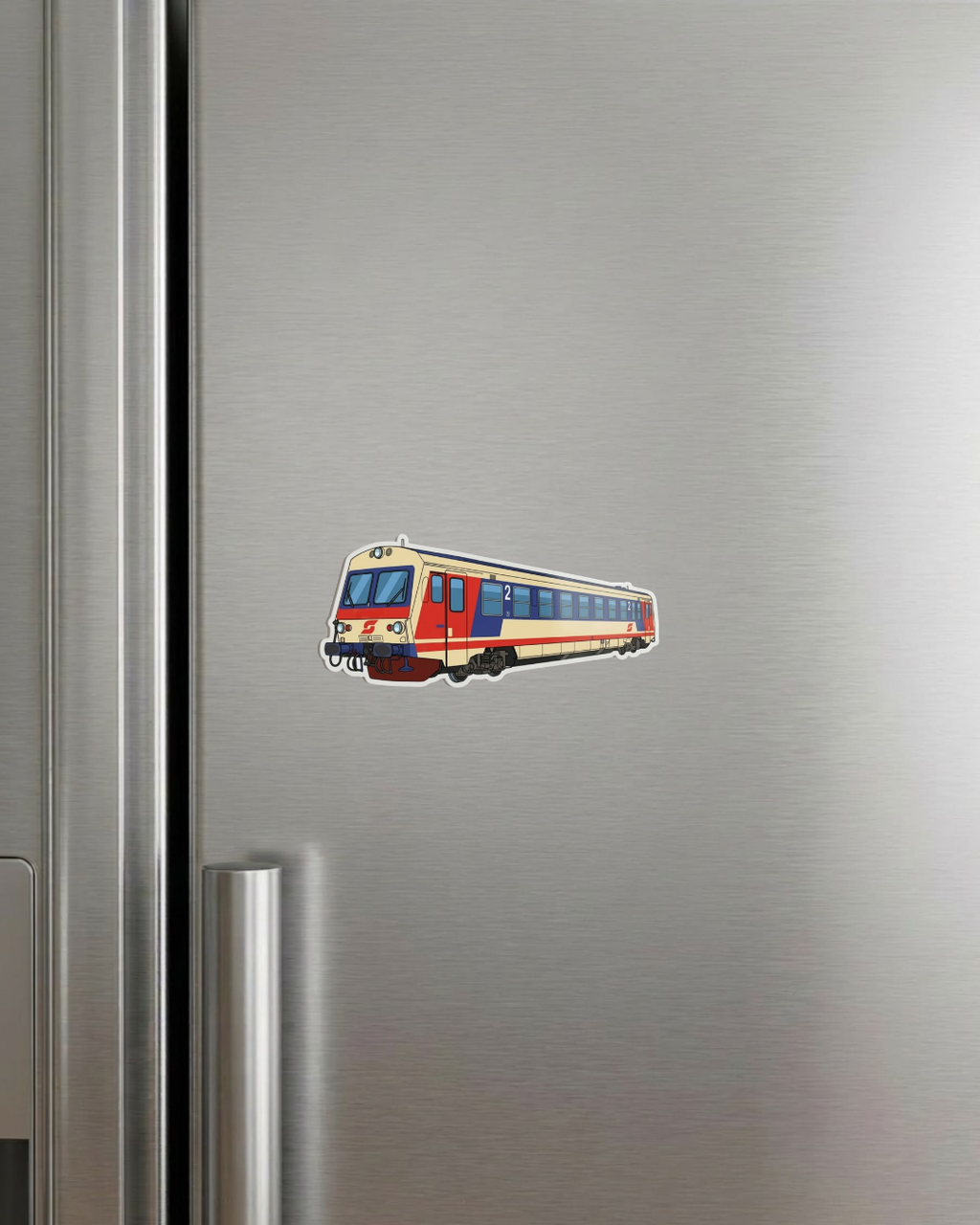 “Nebenbahnretter” Acryl Magnet