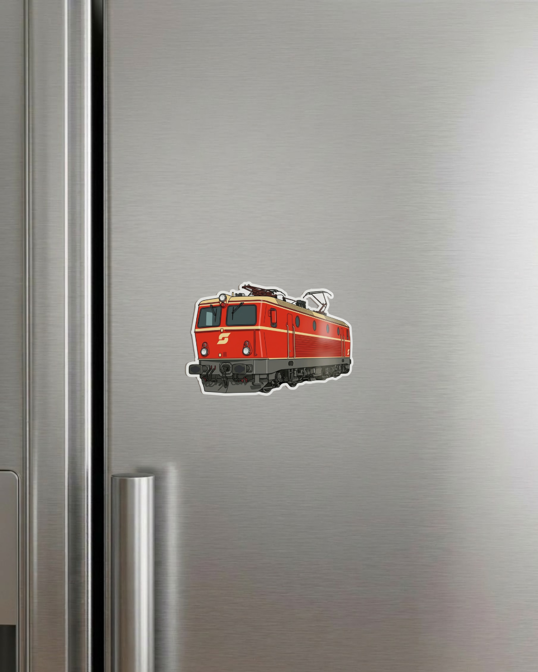 “Alpenstaubsauger” Acryl Magnet