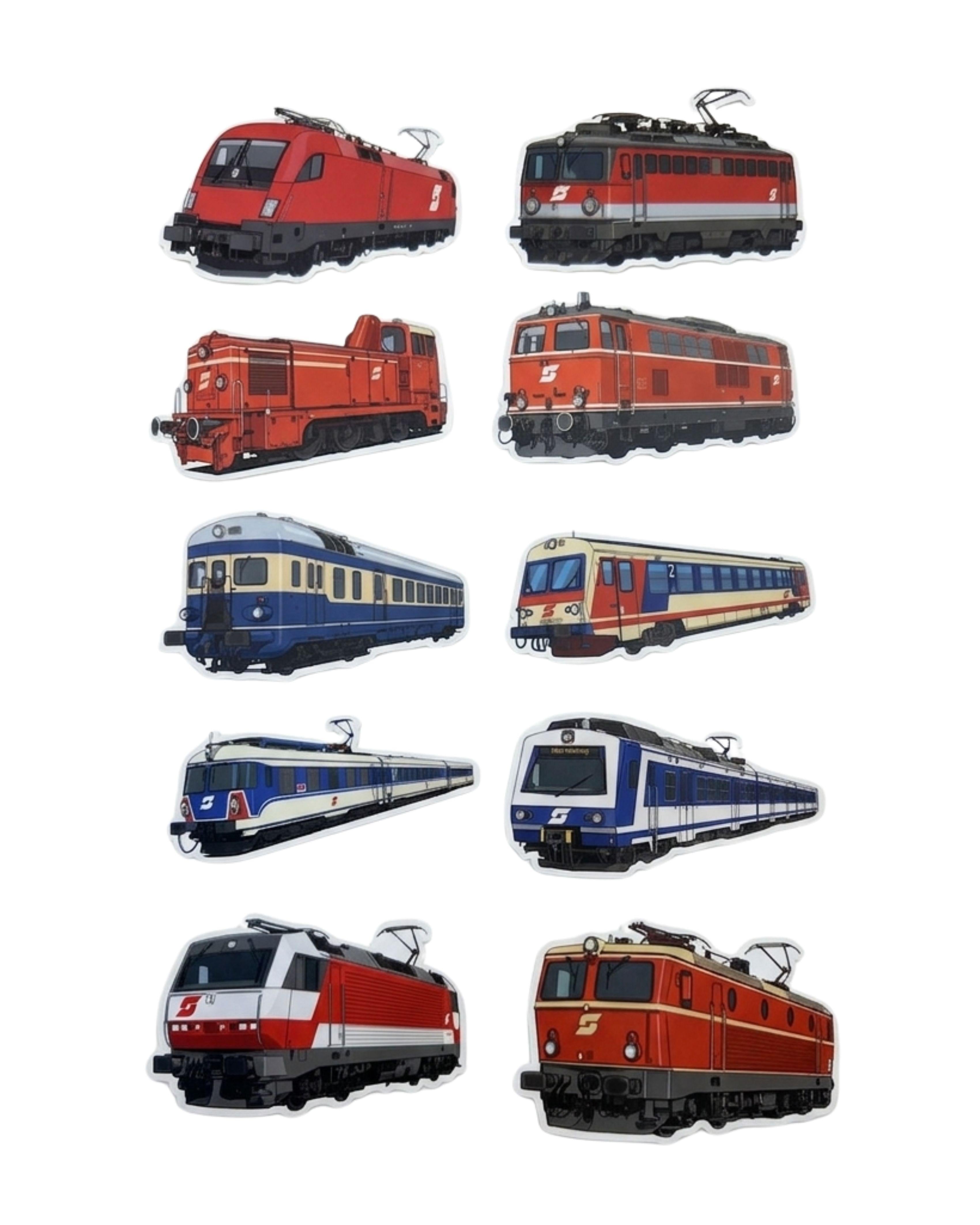 Sticker groß - 10er Set