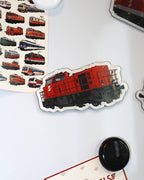 “Verschubstar” Acryl Magnet