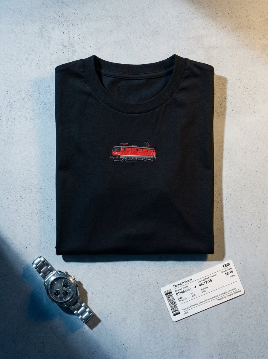 T-shirt — Commuter Flat Lay | Generated by Modelize
