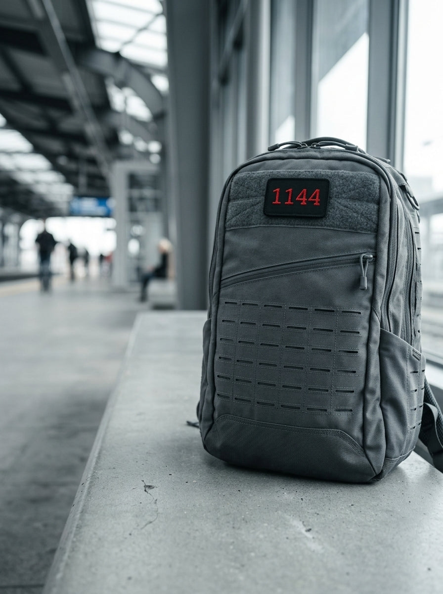 Embroidered Velcro Patch — lifestyle_backpack_station | Generated by Modelize