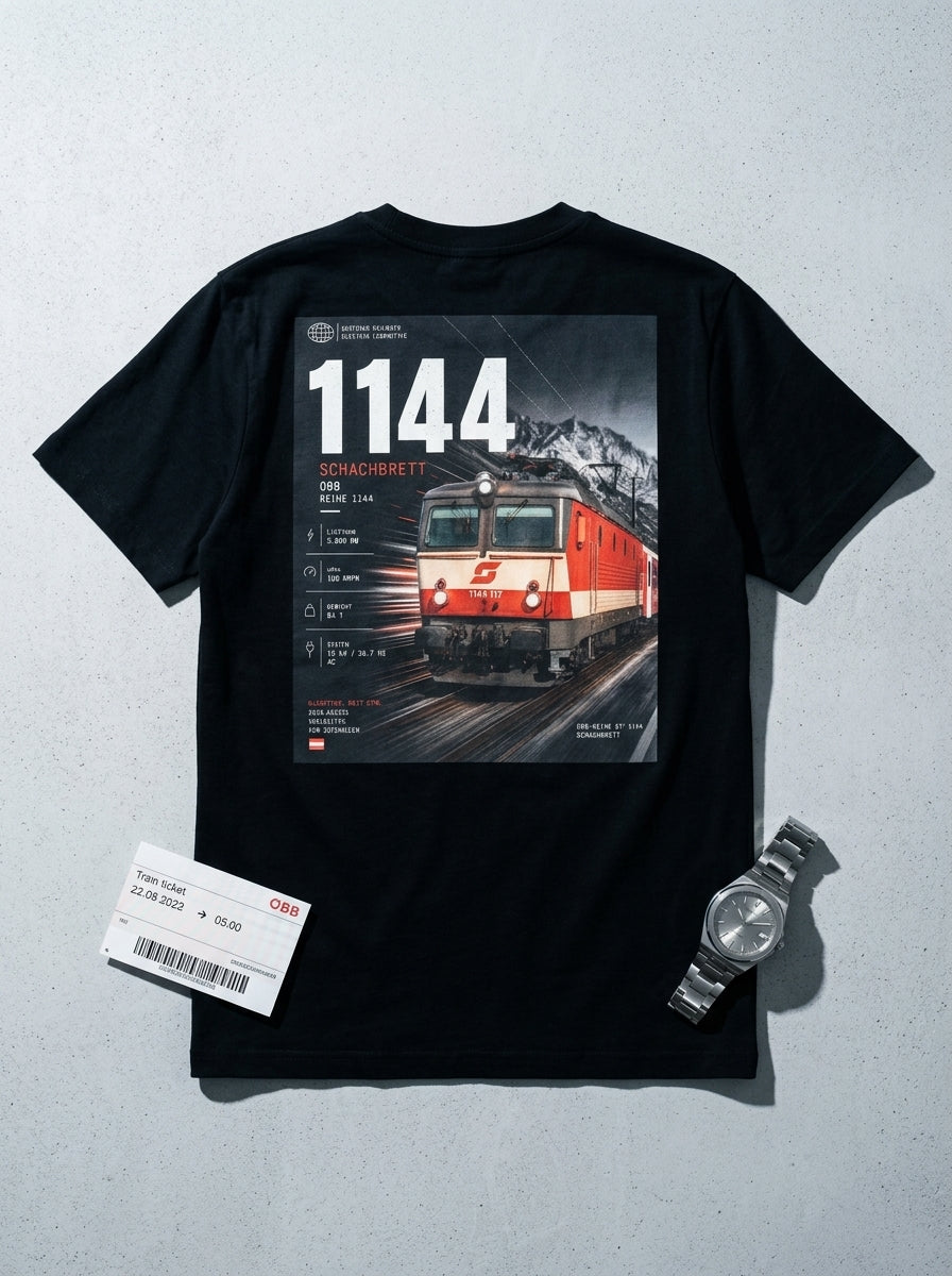 T-shirt — Commuter Flat Lay | Generated by Modelize