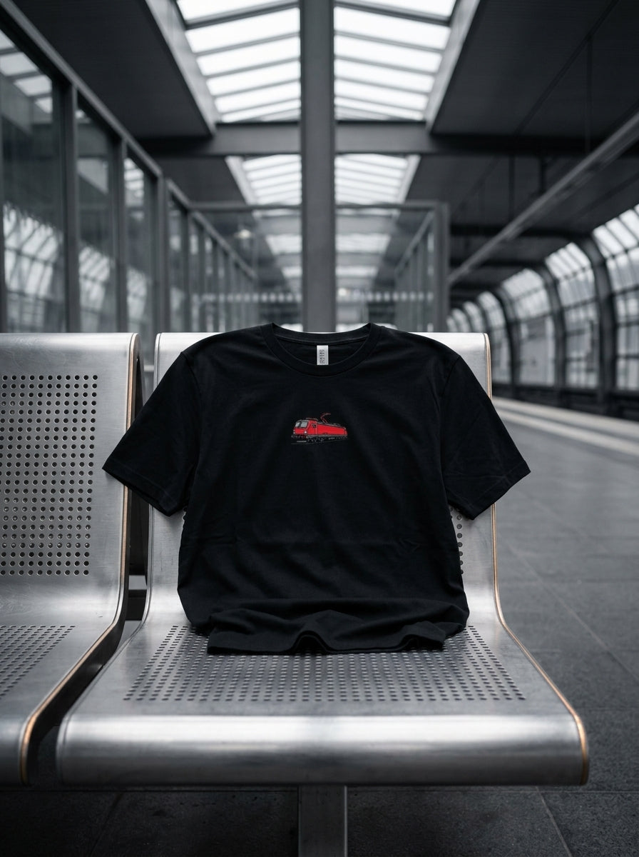 Classic T-shirt — Train Station Lifestyle | Generated by Modelize