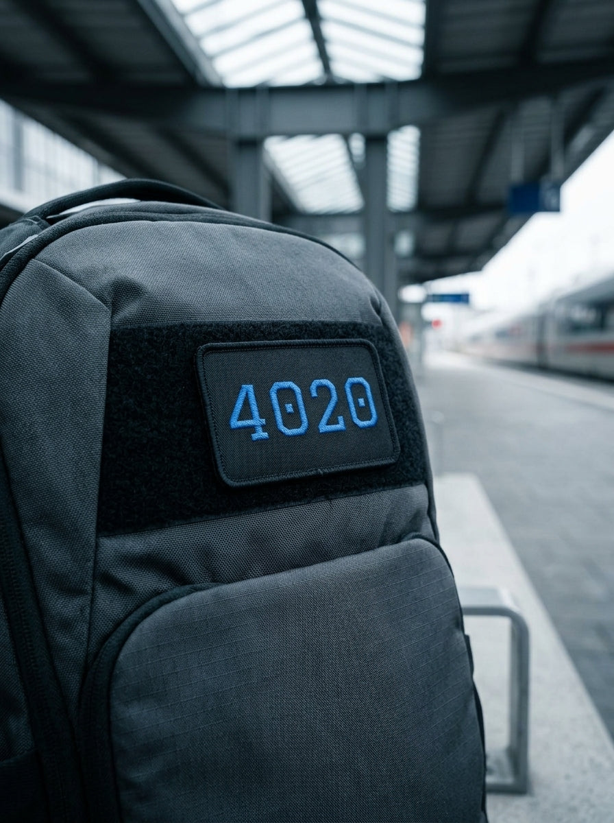 Embroidered Velcro Patch — lifestyle_backpack_station | Generated by Modelize