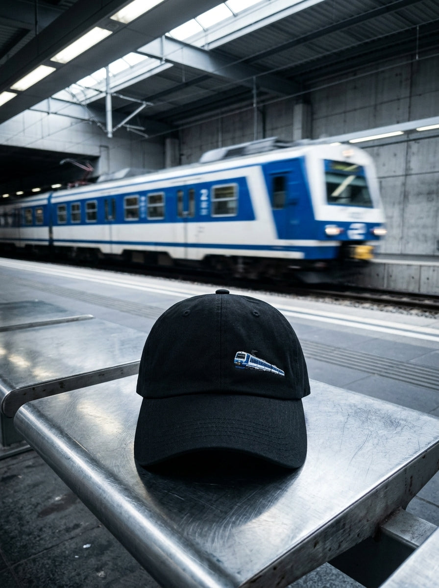 Six-panel baseball cap — Station Lifestyle | Generated by Modelize