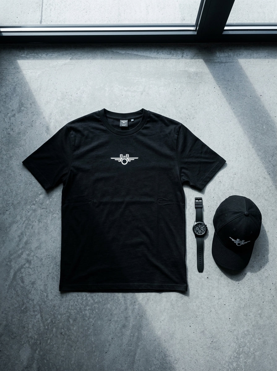 Short-sleeve t-shirt — Industrial Flat Lay | Generated by Modelize