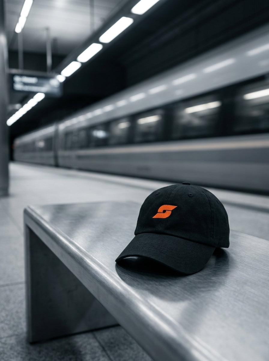 6-panel baseball cap — Modern Station Lifestyle | Generated by Modelize